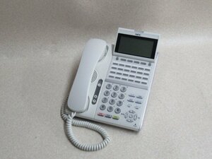 Ω ZZJ1 6322♪ 保証有 キレイ NEC Aspire UX 24ボタンアナログ停電電話機 DTZ-24PA-2D(WH)TEL・祝10000！取引突破！同梱可