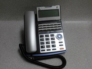 Ω ZQ1 080♪ 保証有 16年製 綺麗 saxa サクサ プラティア TD710(K) 18ボタン電話機 動作済み 同梱可