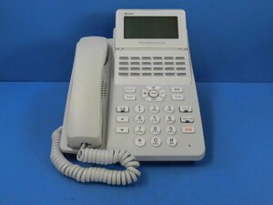 Ω ZZβ1 2451# 保証有 NTT 24ボタン電話機 A1-(24)STEL-(1)(W) 東15年製 同梱可 きれいめ