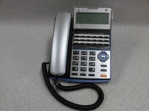 Ω ZQ1 081♪ 保証有 16年製 綺麗 saxa サクサ プラティア TD710(K) 18ボタン電話機 動作済み 同梱可