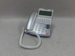 Ω ZQ1 020♪ 保証有 17年製 綺麗 サクサ プラティア TD710(W) 18ボタン電話機 動作済み 同梱可