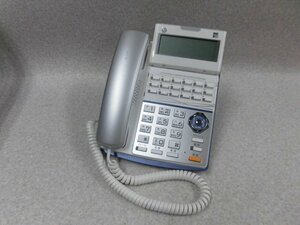 Ω ZQ1 010♪ 保証有 17年製 綺麗め サクサ プラティア TD710(W) 18ボタン電話機 動作済み 同梱可