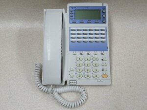 Ω ZZ1 6012♪ 保証有 キレイめ NTT GX 24ボタンバスアナログ停電電話機 GX-(24)APFBTEL-(1)(W) 動作品・祝10000！取引突破！