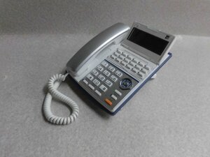 Ω ZQ1 015♪ 保証有 17年製 綺麗 サクサ プラティア TD710(W) 18ボタン電話機 動作済み 同梱可