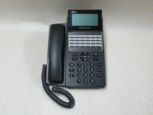 ▲Ω XC2 12653◆)保証有 きれいめ 17年製 NTT αA1 24ボタンスター電話機 A1-(24)STEL-(2)(K) N1対応 動作OK