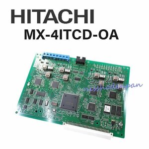 ▲【中古】MX-4ITCD-OA 日立/HITACHI MX100/200IP 4外線ISDN基板 DP0175