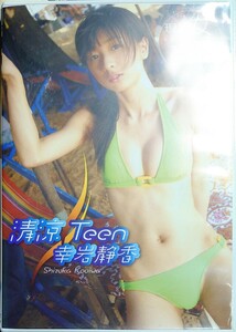 幸岩静香 DVD「清涼Teen」中古 廃盤 希少 初回特典写真付　匿名配送有