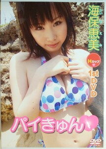 海保恵美 DVD「パイきゅん」心交社 中古 廃盤 希少　匿名配送有