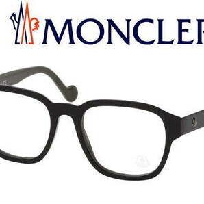 新品本物■モンクレール■MONCLER ロゴプレート ウェリントン 眼鏡 サングラス フレーム 黒ぶち メガネ の画像1