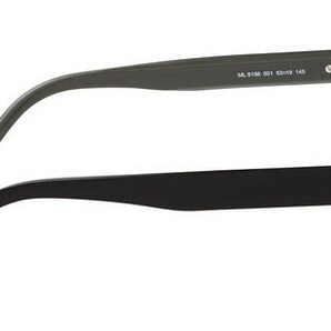 新品本物■モンクレール■MONCLER ロゴプレート ウェリントン 眼鏡 サングラス フレーム 黒ぶち メガネ の画像4