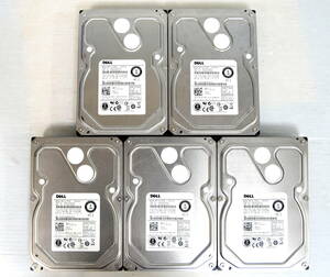  nationwide free shipping! HDD 5 piece set DELL MK1001TRKB 1TB 3.5 -inch SAS hard disk!M02