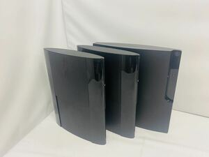 ☆ PS3 ☆ プレイステーション3 CECH-4300C CECH-4000B CECH-3000A 500GB 封印シール有 チャコールブラック Playstation3 まとめ 3台セット