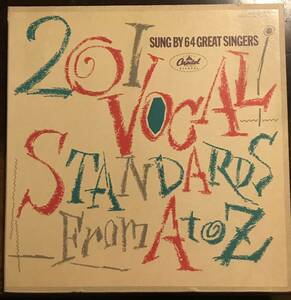 豪華10LPボックスセット/V.A.■SUNG BY 64 GREAT SINGERS: 201 VOCAL STANDARDS from A to Z ■10 LP Box / Jazz / Popular Vocal / Capit