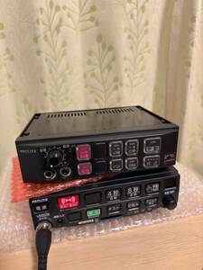  ultra rare rare part light siren amplifier {SAP-500BM} siren Zero kla mask patrol car police for Toyota 