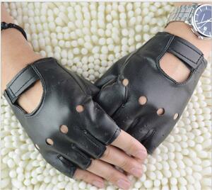  driving gloves half finger finger none leather leather gloves bike glove M7