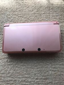 * Nintendo Nintendo 3DS pink CTR-001 game machine body 