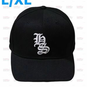 SAPEur HS-LOGO スナップバックCAP ブラック L/XLサイズ