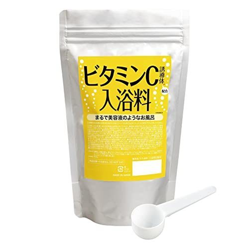 コモライフ ビタミンC誘導体配合入浴料 大容量 約500g 浸かる美容液 フレッ