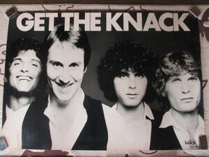 ★ザ・ナック「GET THE KNACK」　B1特大ポスター