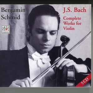 CD★ベンヤミン・シュミット バッハ ヴァイオリン 全集 Benjamin Schmid J.S.Bach Complete Works for Violin ソナタ 協奏曲 パルティータ