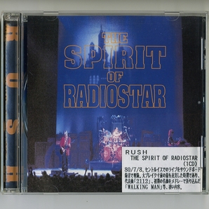 CD★ラッシュ RUSH 1980 セントルイス the Spirit of the Radiostar プログレ live ライヴ Geddy Lee Alex Lifeson Neil Peart