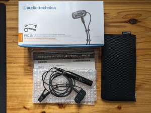 audio technica PRO35 【コンデンサーマイク】