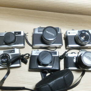 古いフィルムカメラ 色々6個 中古難有ジャンク品 の画像1