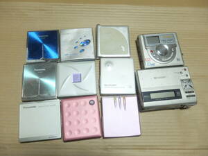  various Manufacturers MD player 11 pcs USED defect have junk 