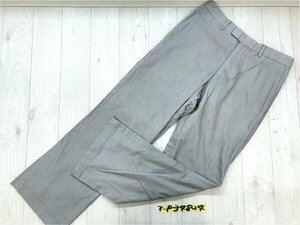 TAKEO KIKUCHI Takeo Kikuchi men's no- tuck color pants 3 gray 