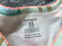 carter's カーターズ キッズ 半袖・長ズボン 薄手 パジャマ 上下セットアップ アイスクリーム柄 24months_画像2