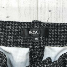 BOSCH ボッシュ レディース チェック スキニーパンツ 38 黒_画像2