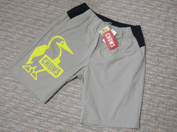 CHUMS チャムス Artl Strc BB Shorts ハーフパンツ CH03-1265 灰Ｓ 新品タグ付き