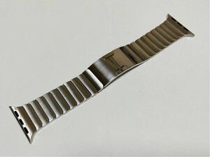 Apple Watch 38mm 40mm 41mm silver link bracele band belt Apple watch genuine products stainless steel 