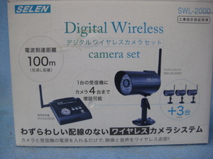 ★未使用★ セレン SELEN デジタルワイヤレスカメラセット SWL-2000 SDカード