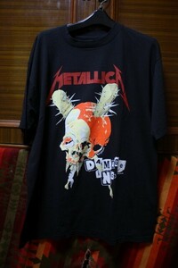 USA производства одиночный стежок Metallica METALLICA частота футболка # pushead gun z low кольцо Stone zniruva-nare Chile 90s нравится 