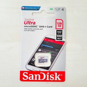microSD XC 128GB サンディスク switch利用可能