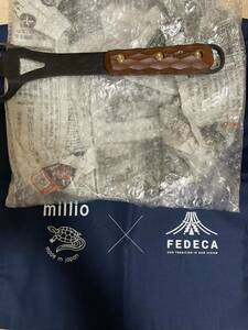 fedeca millio 手打ち鍛造フライパン フェデカ ミリオ コラボフライパン 名栗