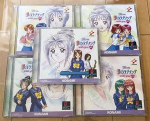  Tokimeki Memorial .. Rav songwith you CD5 шт. комплект 