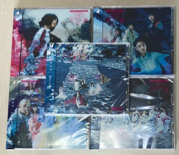 櫻坂46 6thシングルStart over!初回限定盤ABCD（CD＋ Blu-ray）＋通常盤計5枚セット封入生写真シリアルなし