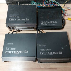 carrozzeria KEX-900 EQ-400 KPX-440 GM-41A カセットデッキ チューナー アンプ Pioneerの画像5