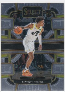 KEYONTE GEORGE (JAZZ) RC! 2023-24 PANINI SELECT BASKETBALL CONCOURSE ROOKIE CARD