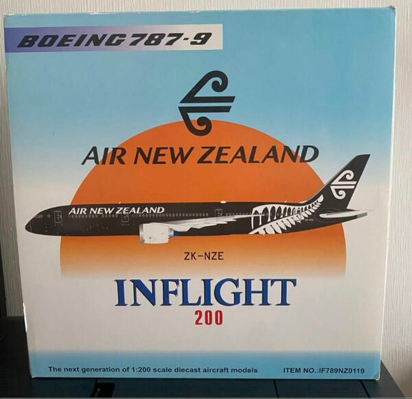 inflight 1/200 ニュージーランド航空　787-9 ZK-NZE