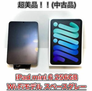 【価格相談承ります！】【美品！！】Apple iPad mini 6 256GB Wi-Fiモデル　スペースグレー　