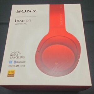 SONY h.ear on Wireless NC MDR-100ABN シナバーレッド 美品