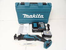 HE-548◆makita マキタ 18V 充電式レシプロソー JR184DRGT 中古品_画像1