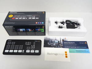 【通電のみ/ジャンク扱い】HE-558◆Blackmagicdesign ATEM Mini スイッチャー 中古品