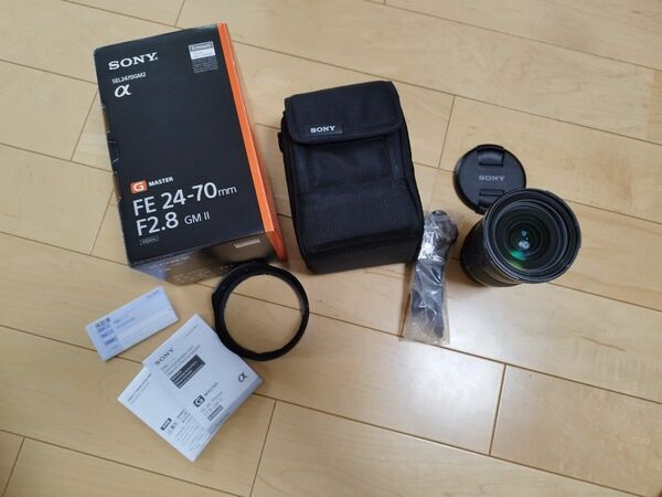 FE 24-70mm F2.8 GM II SEL2470GM2 メーカー保証付き、フィルター付き