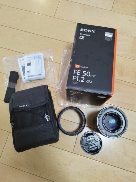 極美品 Sony ソニー　FE 50mm F1.2 GM SEL50F12GM フィルター付き　メーカー保証付き