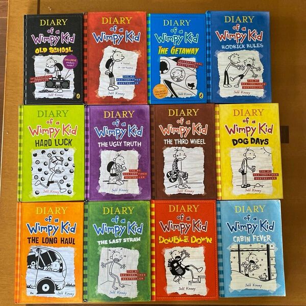 diary of a wimpy kid ウィンピーキッド　 洋書 児童書　グレッグのダメ日記　12巻セット