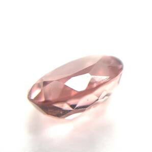 天然トルマリン ピンク ルース 2.937ct ソーティング付き 約7.3×10.5×5.2mm 裸石 外し石 大粒 宝石 ジュエリー jewelry pink tourmalineの画像5